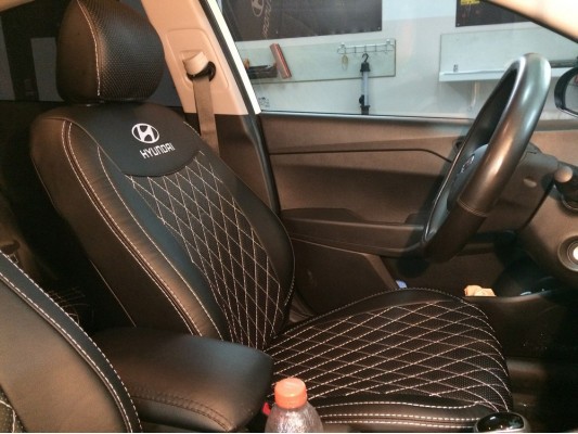 Авточехлы на Hyundai Solaris 2