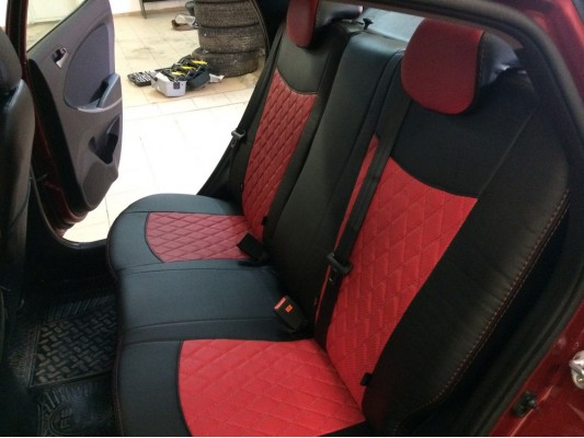 Авточехлы на Hyundai Solaris