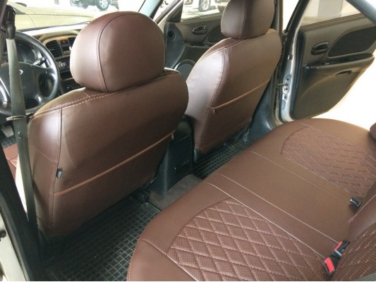 Авточехлы на Hyundai Sonata 5