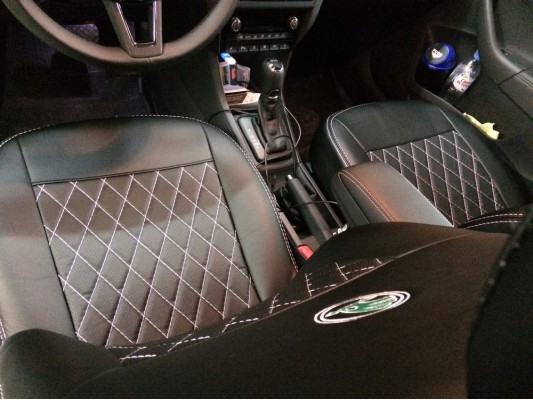 Авточехлы на Skoda Rapid FL