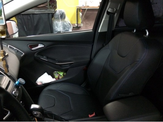 Каркасные авточехлы на Ford Focus 3 рестайлинг