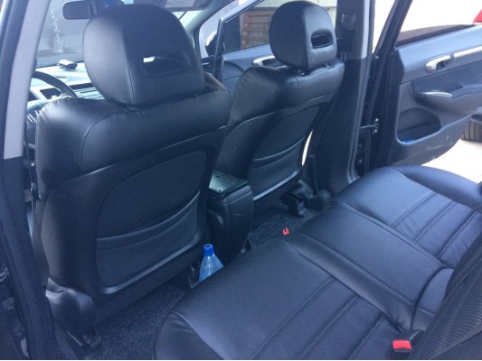 Каркасные авточехлы на Honda Civic 8 4D