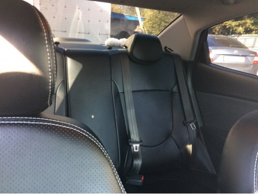 Каркасные авточехлы на KIA Rio 3