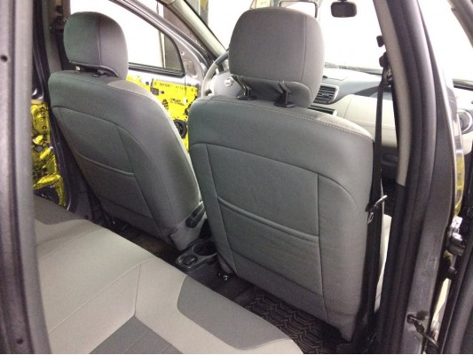 Каркасные авточехлы на Nissan Terrano