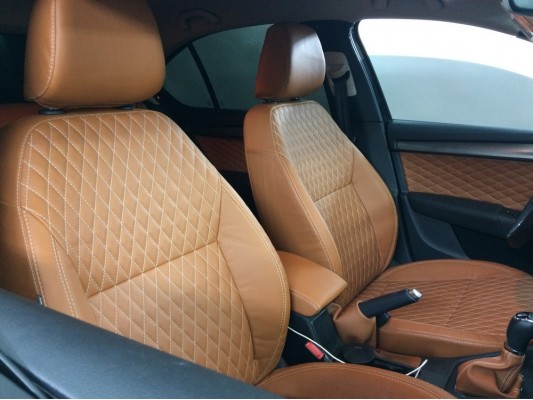 Каркасные авточехлы на Skoda Octavia A7 FL