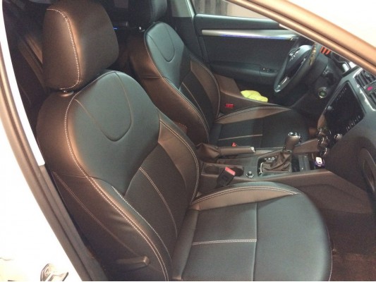 Каркасные авточехлы на Skoda Octavia A7 FL