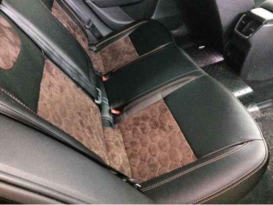 Каркасные авточехлы на Skoda Octavia A7