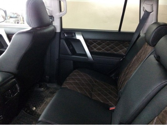 Каркасные авточехлы на Toyota Land Cruiser Prado 150